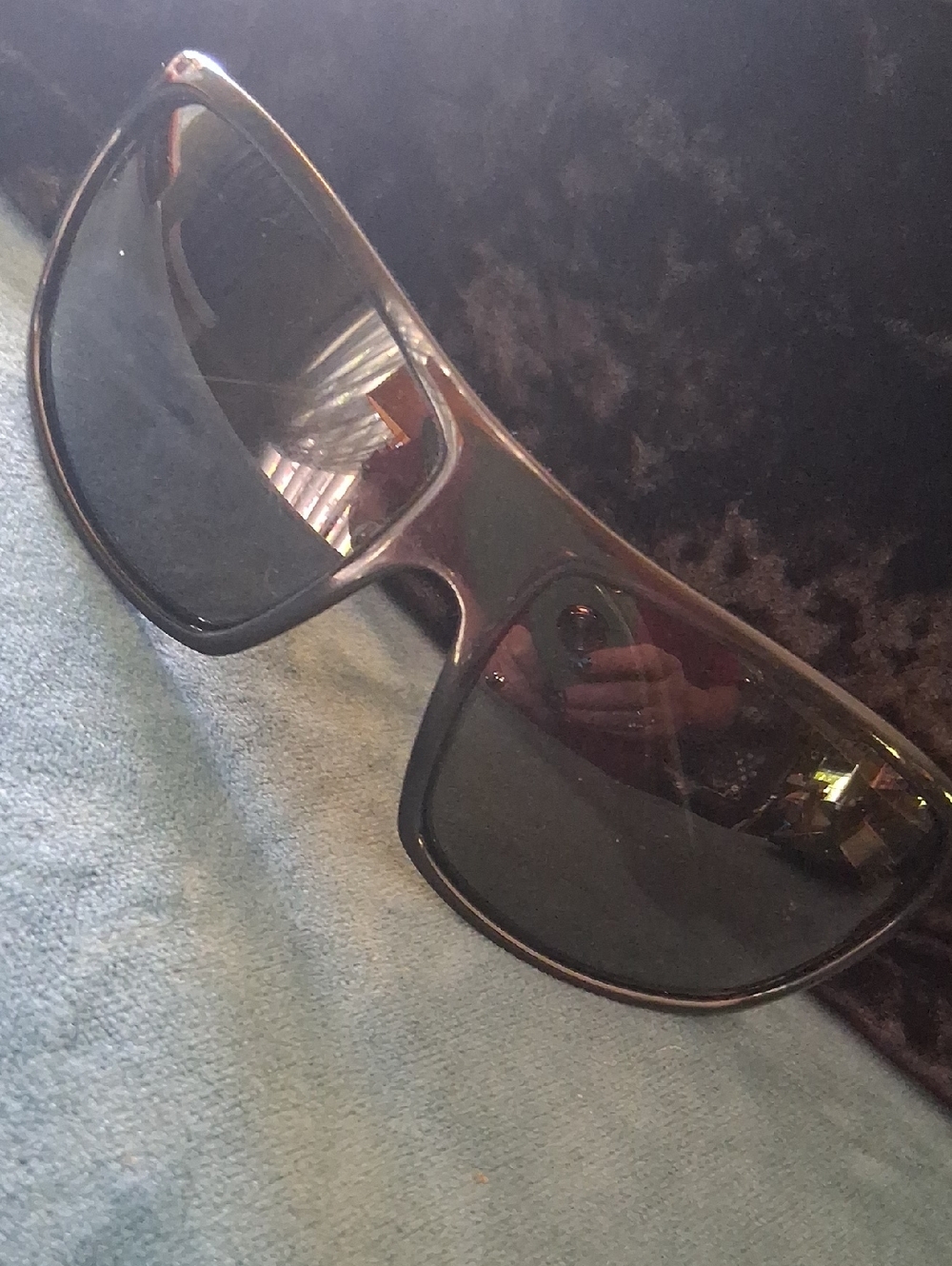 Mens Brigaide Sunglasses Black On Black